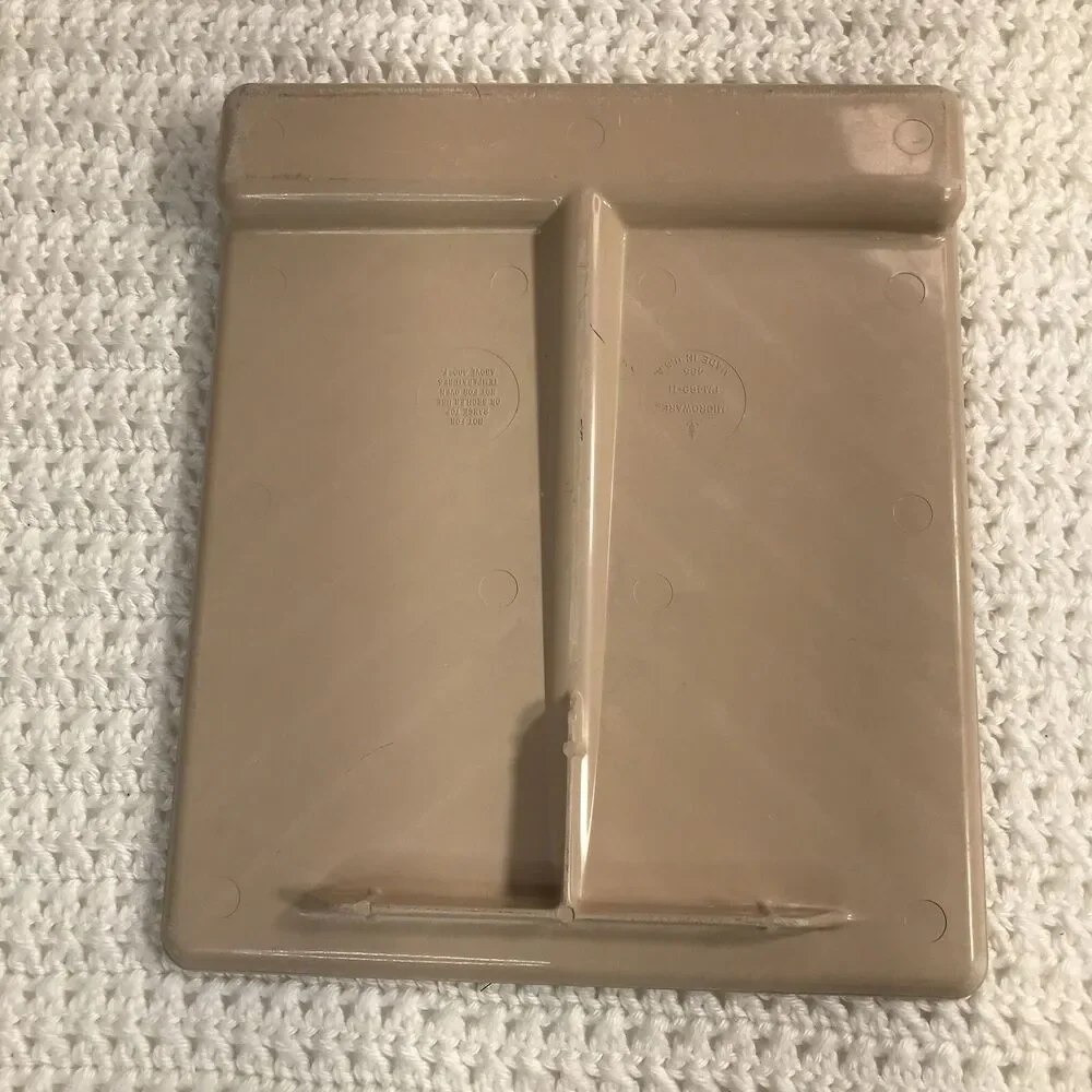 Lot of 2 Vtg Anchor Hocking MicroWare Microwave Bacon Cooker Rack Tray PM 469-TI
